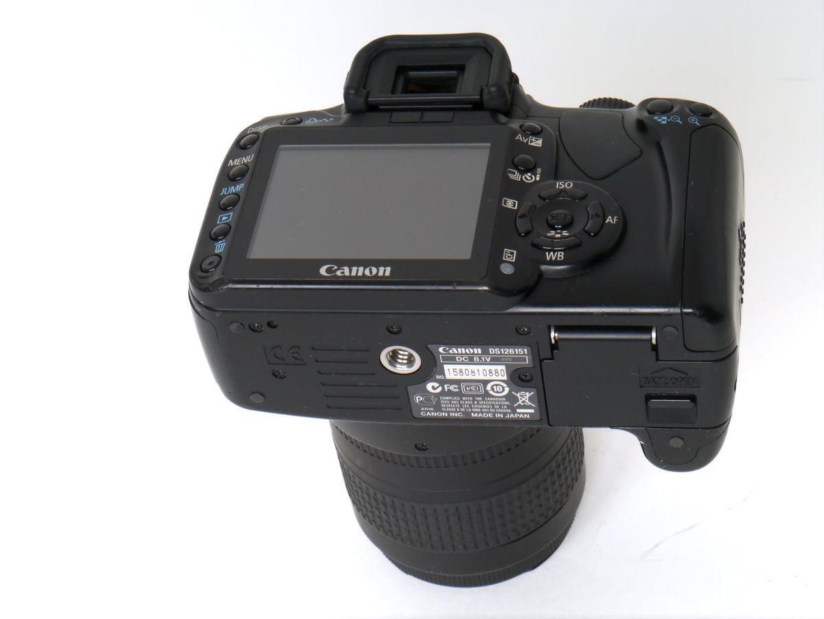 Canon EOS 400D Gehäuse mit EF 4-5,6/35-80mm III – Gebraucht
