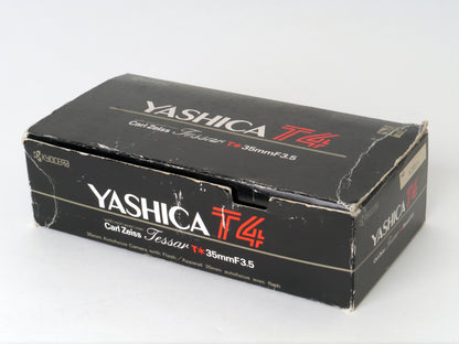 Yashica T4 Kompaktkamera, Schwarz – Gut