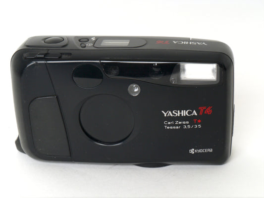 Yashica T4 Kompaktkamera, Schwarz – Gut