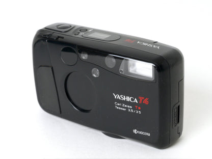Yashica T4 Kompaktkamera, Schwarz – Gut