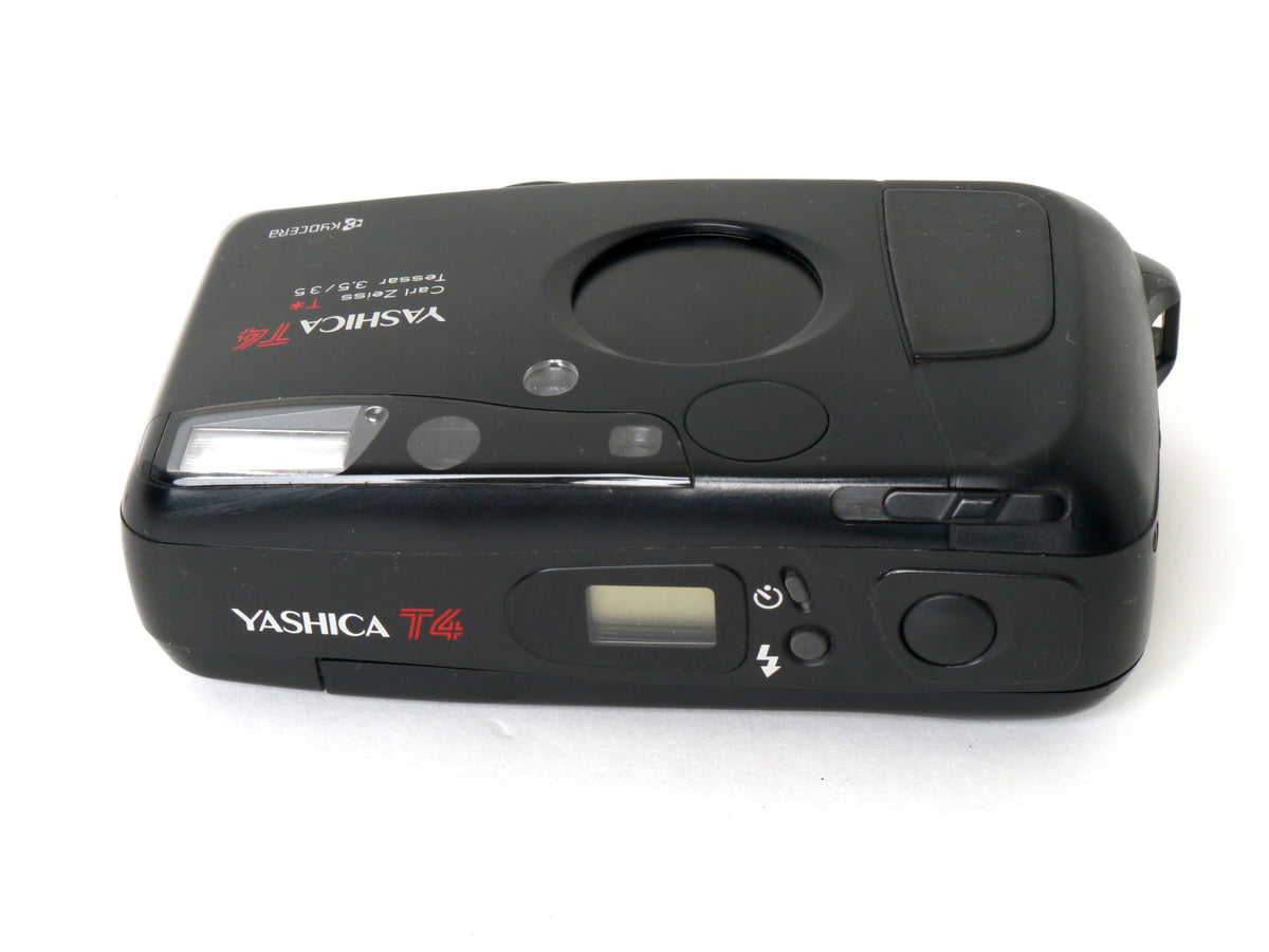 Yashica T4 Kompaktkamera, Schwarz – Gut