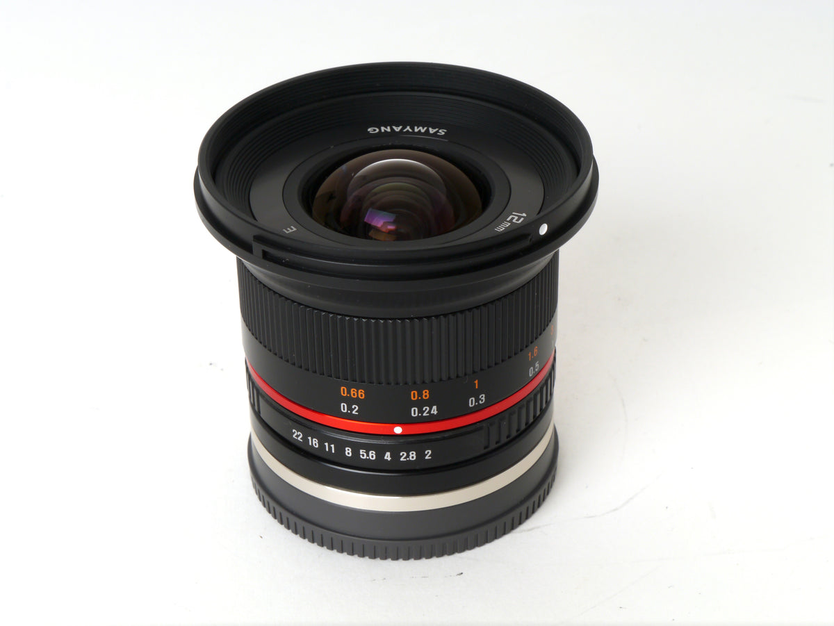 Samyang MF 2/12mm NCS CS für Sony E-Mount – Neuwertig