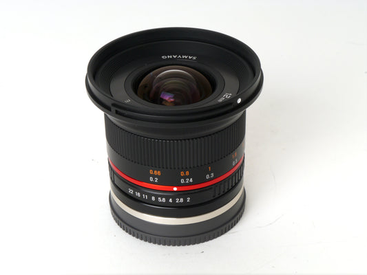 Samyang MF 2/12mm NCS CS für Sony E-Mount – Neuwertig