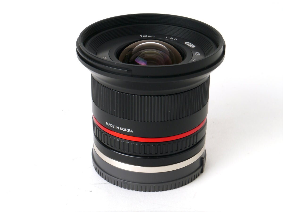 Samyang MF 2/12mm NCS CS für Sony E-Mount – Neuwertig