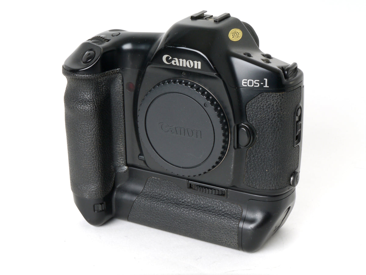 Canon EOS-1 Gehäuse mit Command Back E1 und Power Drive Booster E1 – Sehr gut