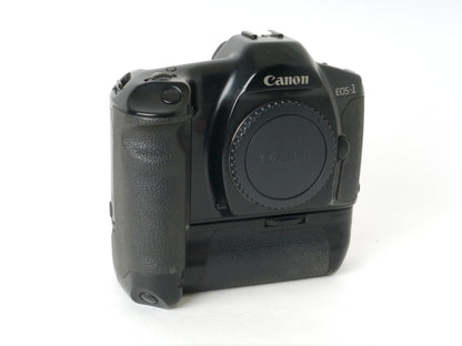Canon EOS-1 Gehäuse mit Command Back E1 und Power Drive Booster E1 – Sehr gut