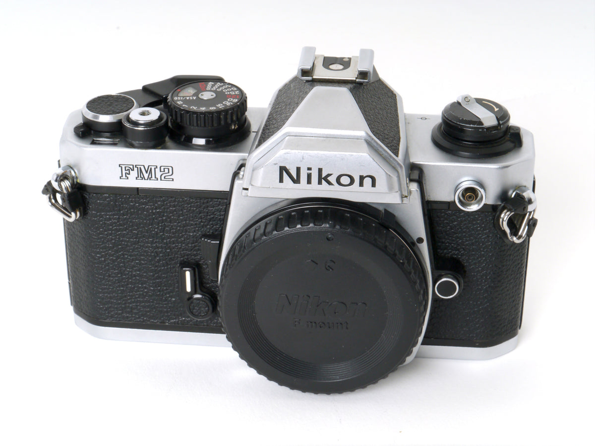 Nikon FM2 Gehäuse, silber – Gut