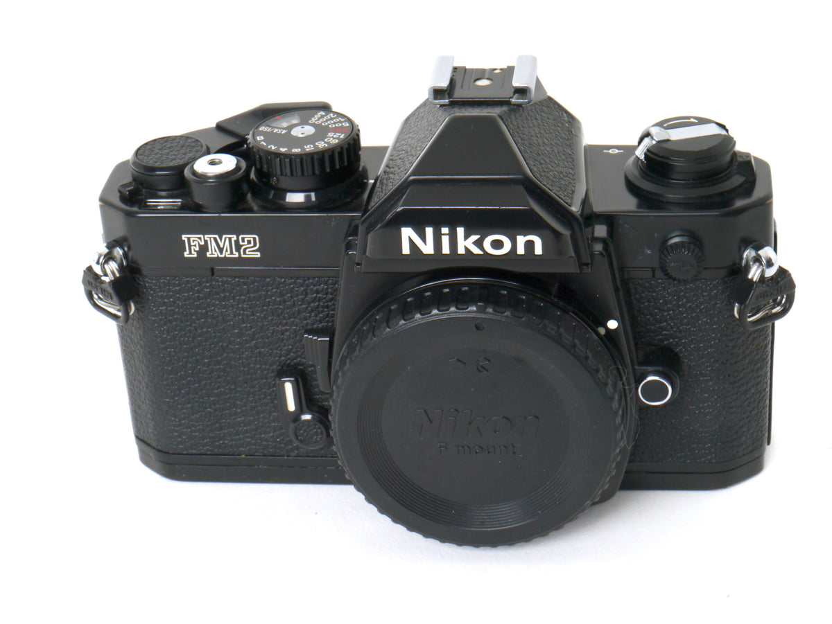 Nikon FM2n Gehäuse, Schwarz – Gut
