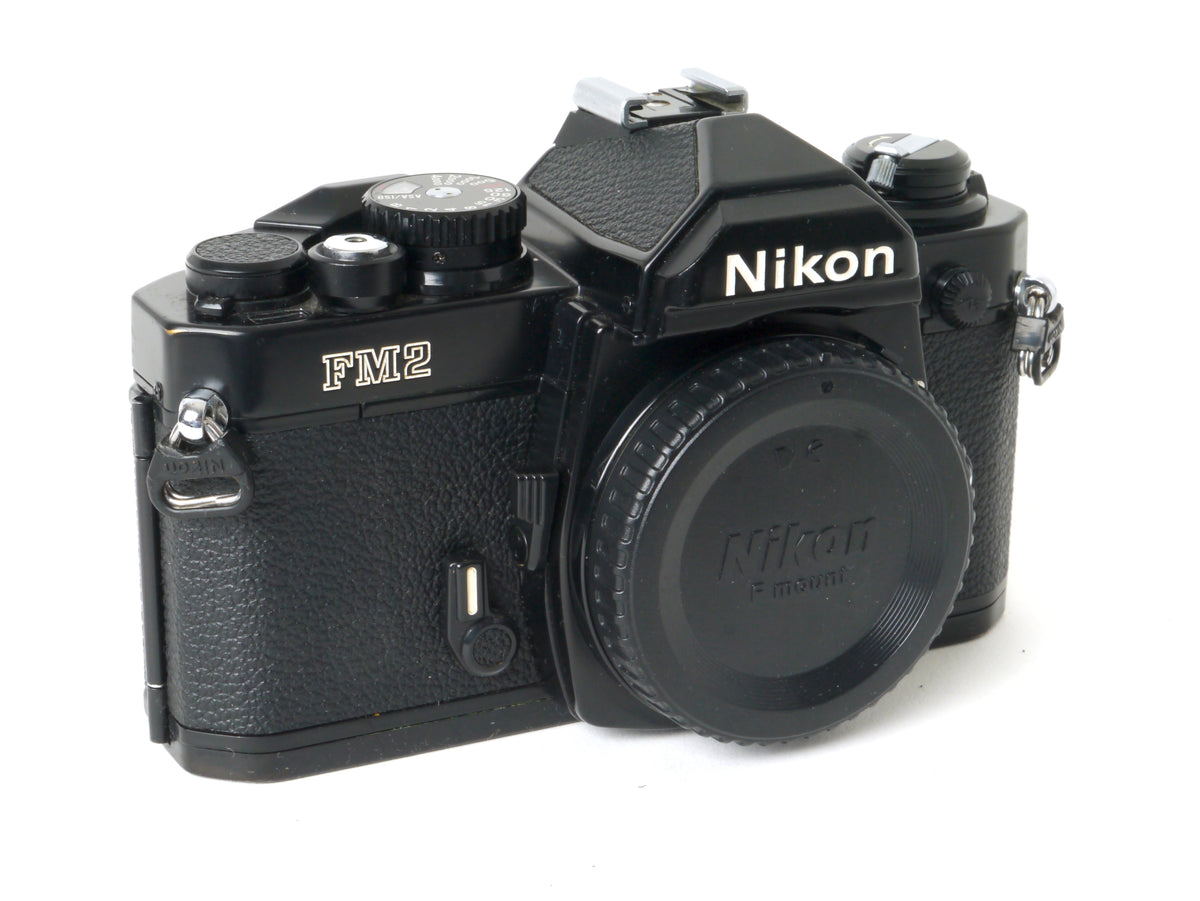 Nikon FM2n Gehäuse, Schwarz – Gut