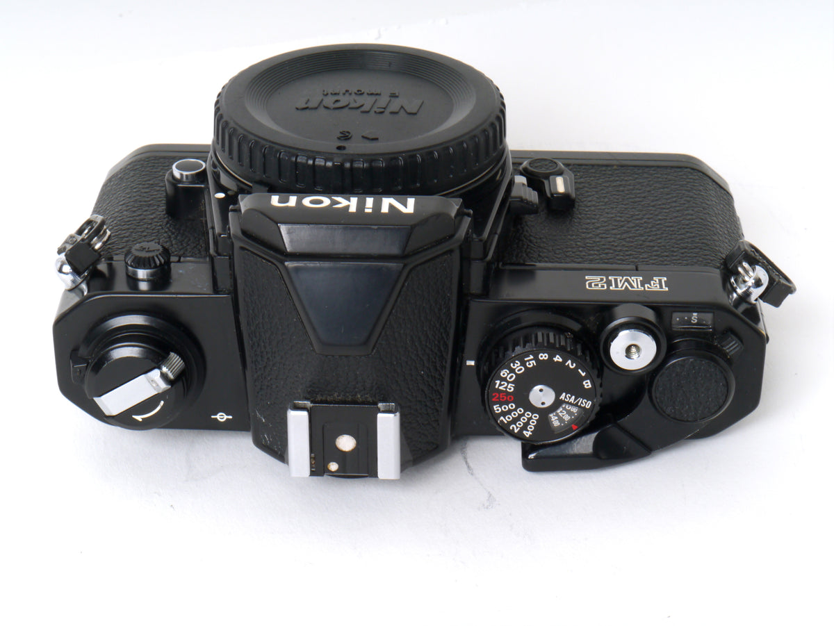 Nikon FM2n Gehäuse, Schwarz – Gut