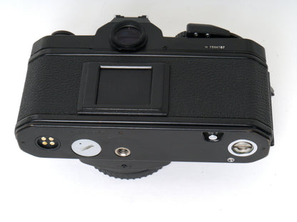 Nikon FM2n Gehäuse, Schwarz – Gut