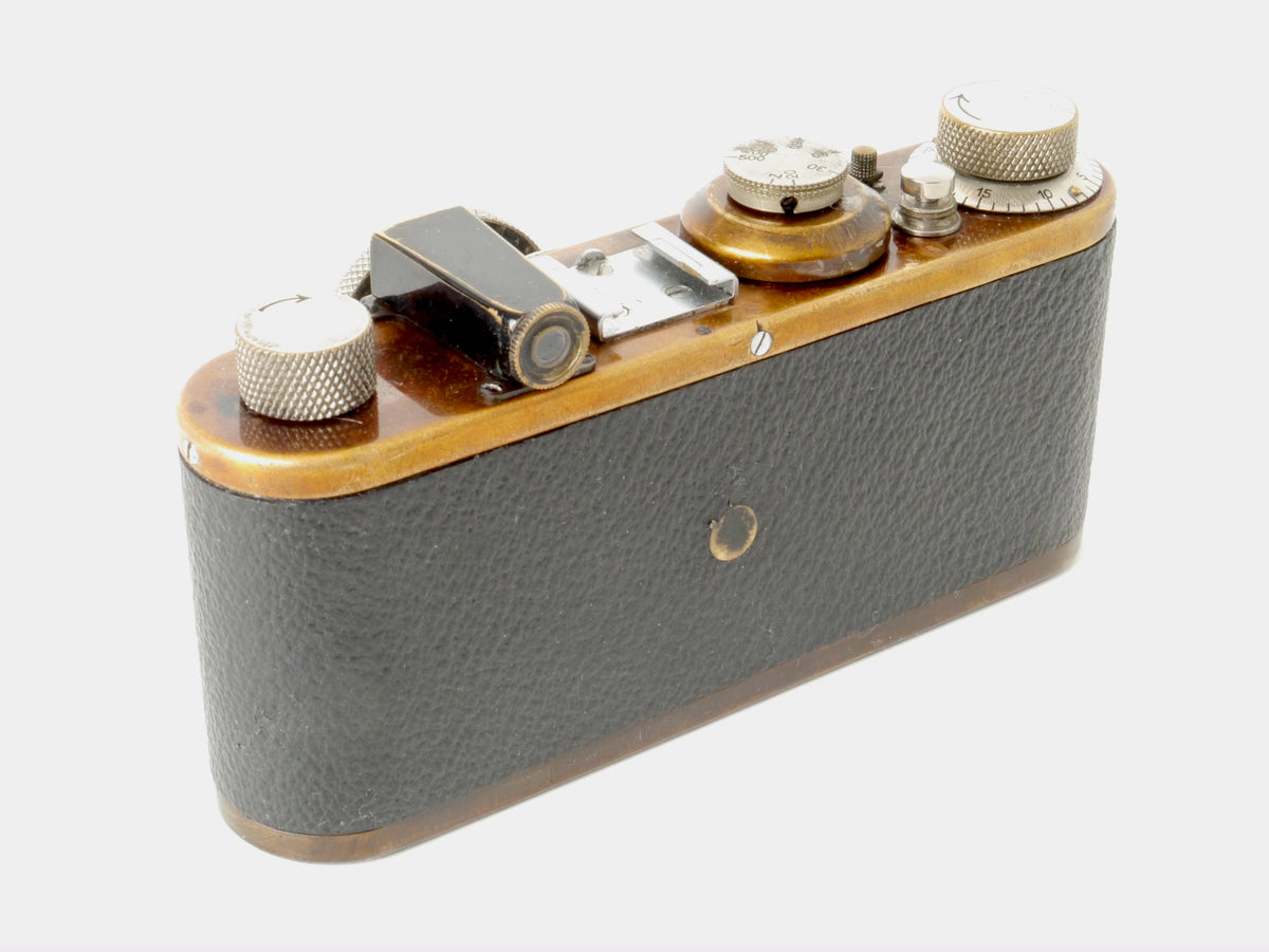 Leica I mit Elmar 3,5/50mm, Nickel – Gut