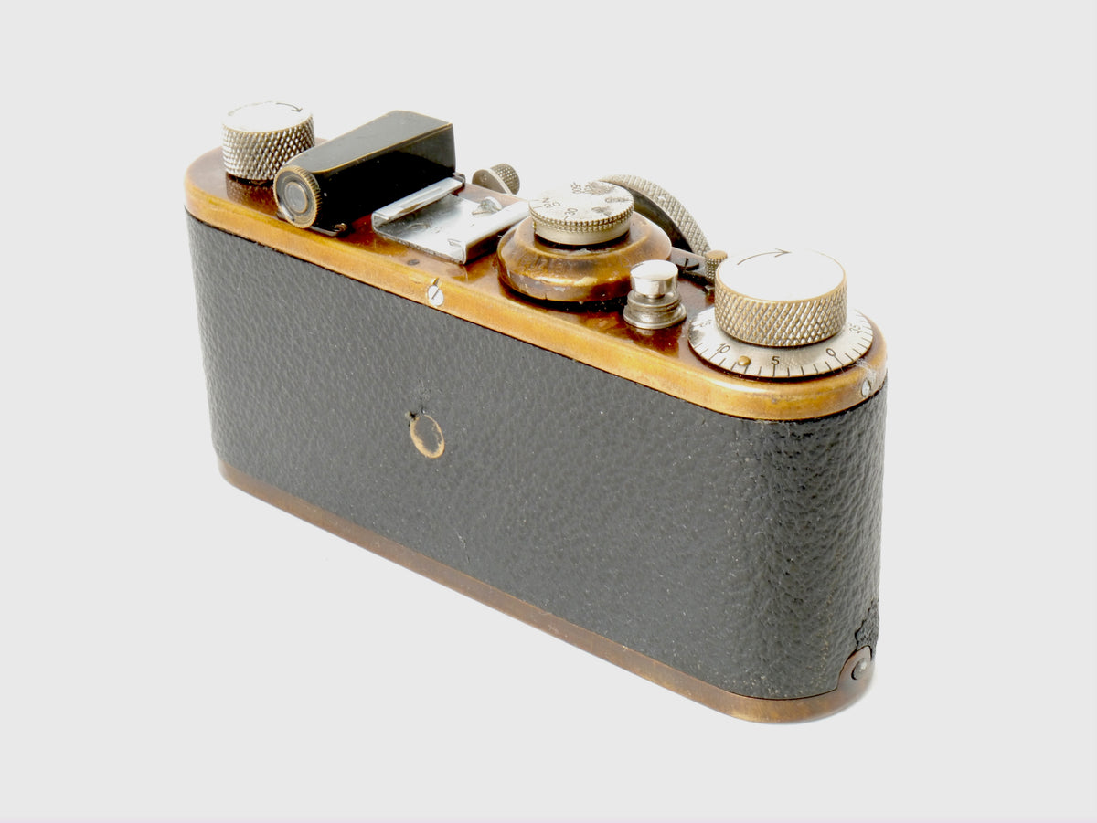 Leica I mit Elmar 3,5/50mm, Nickel – Gut