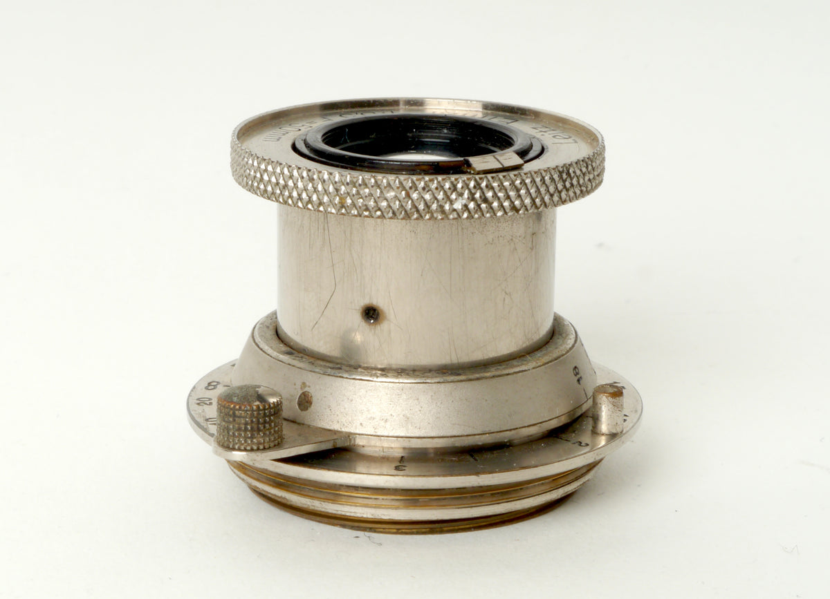 Leica I mit Elmar 3,5/50mm, Nickel – Gut