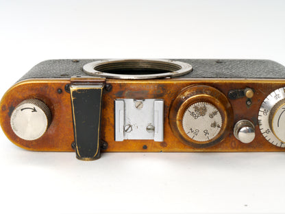 Leica I mit Elmar 3,5/50mm, Nickel – Gut