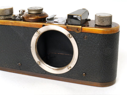 Leica I mit Elmar 3,5/50mm, Nickel – Gut