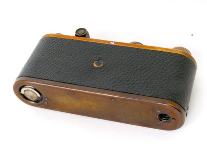 Leica I mit Elmar 3,5/50mm, Nickel – Gut