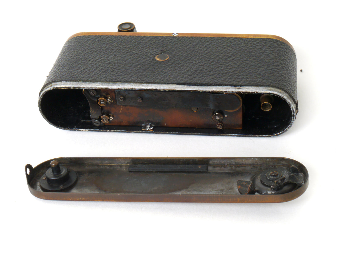 Leica I mit Elmar 3,5/50mm, Nickel – Gut