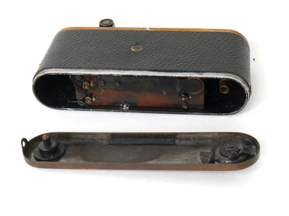 Leica I mit Elmar 3,5/50mm, Nickel – Gut