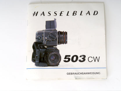 Hasselblad 503CW Gehäuse, Silber, mit Lichtschacht und A12 Magazin – Sehr gut