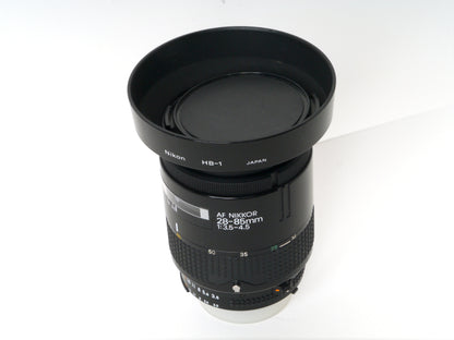 Nikon AF 3,5-4,5/28-85mm Objektiv – Gut