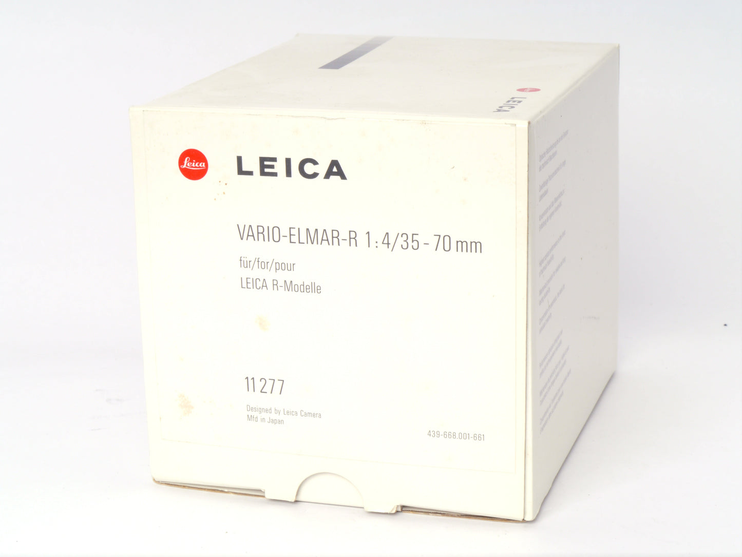 Leica Vario-Elmar-R 4/35–70 mm E60 ROM Objektiv Art. 11277 – sehr guter Zustand