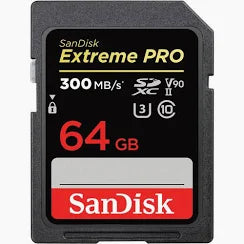 SanDisk Extreme PRO SDXC 64GB V 90 Speicherkarte