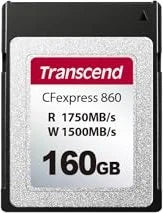 Transcend CF Express Karte 160 GB Typ 860 Typ B